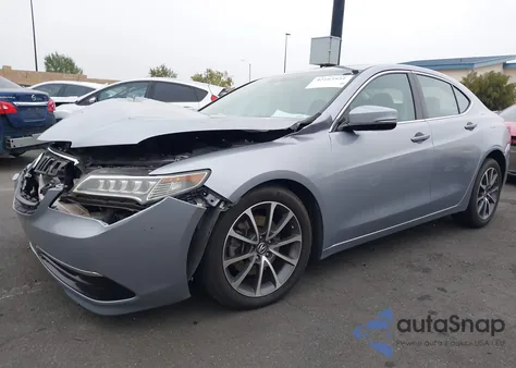 2015 Acura Tlx V6 Tech из США, поврежденный, VIN 19UUB3F58FA007380